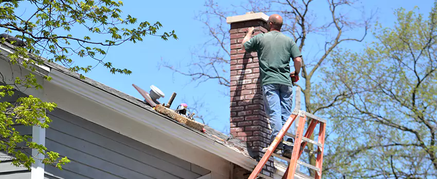 Vinyl and PVC Chimney Flashing Installation in Florence, KY